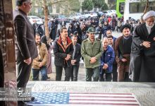 مراسم تجدید میثاق ، گلباران و عطر افشانی در مزار شهدای گمنام دانشگاه های شاهرود 